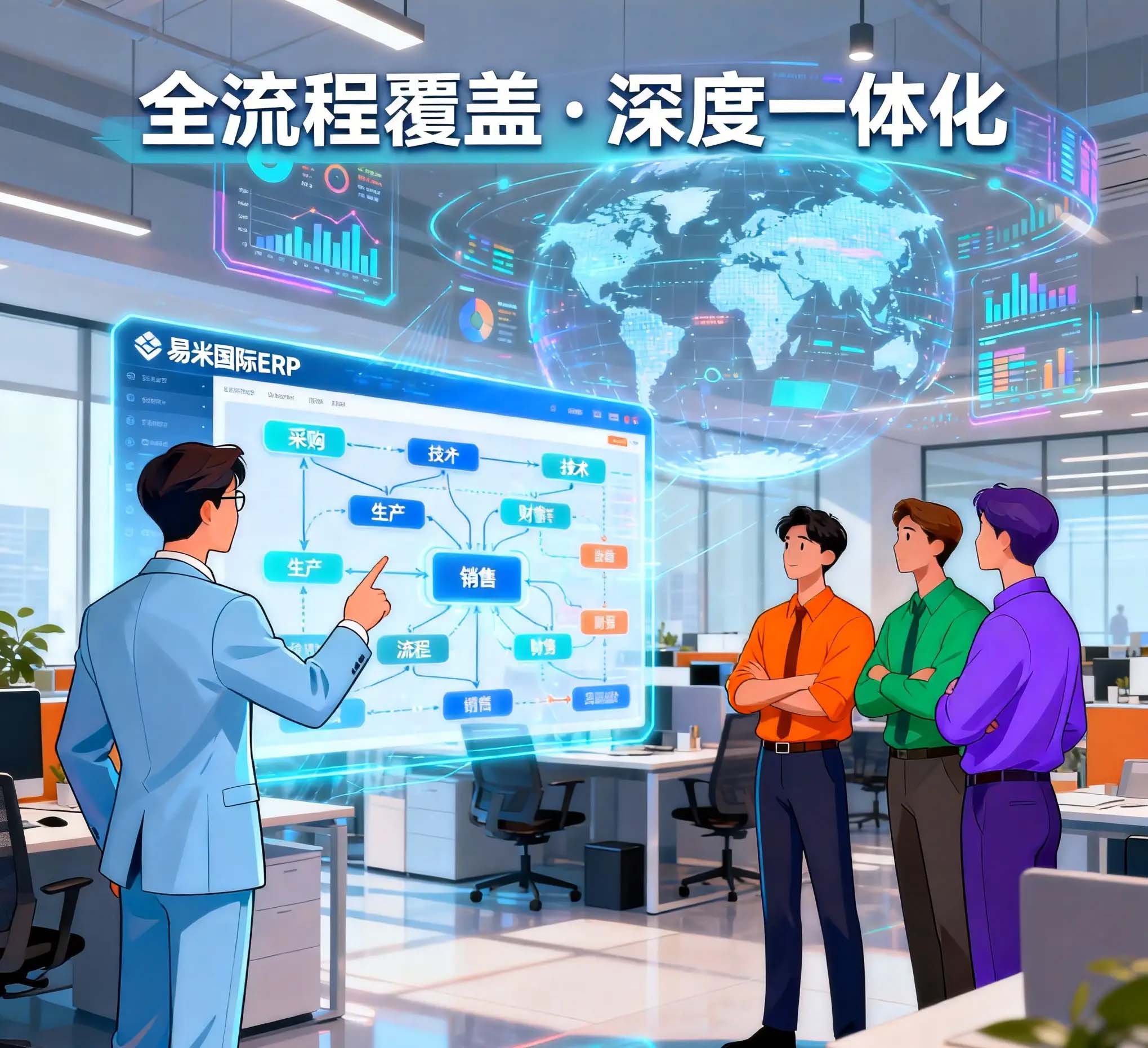 为中小企业量身定制的数字化管理解决方案 